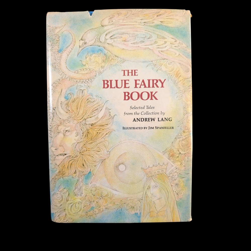 The Blue Fairy Book Andrew Lang Junior Deluxe Editions 1969 Hardcover Book Tales